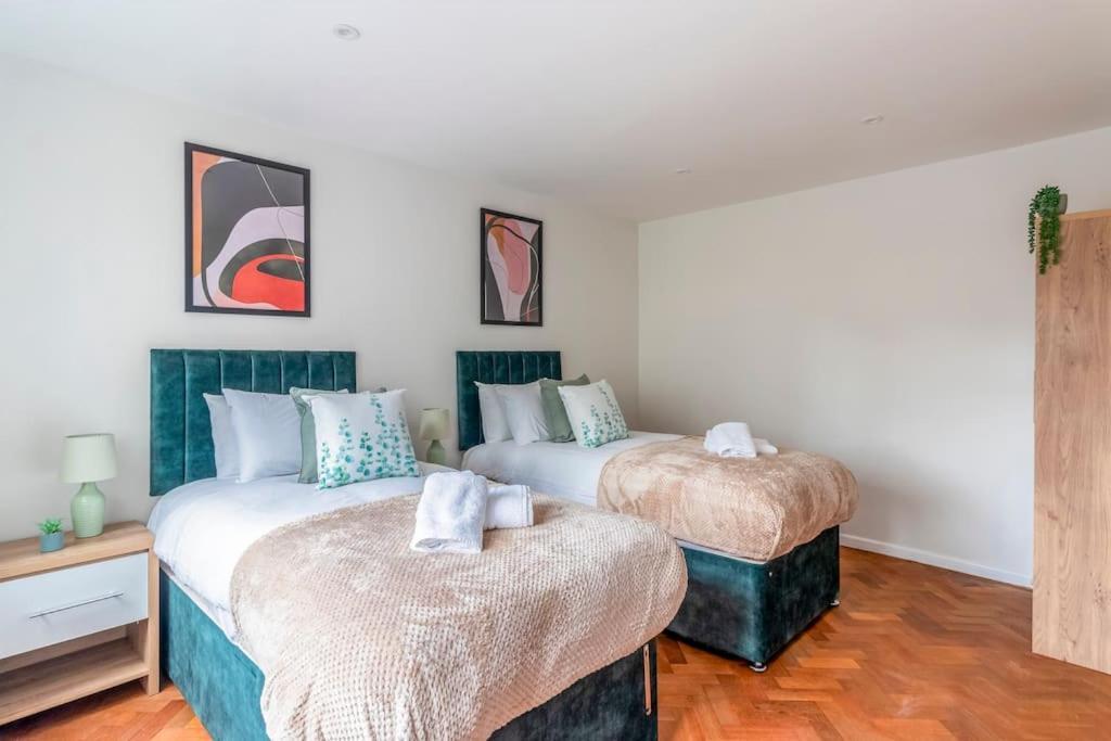 Spacious Sea View 2 Bedroom Sleeps 6-Free Parking Bournemouth Esterno foto